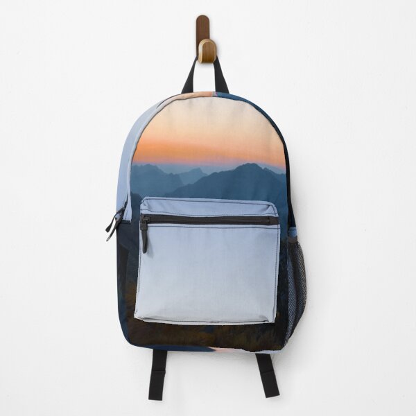 Item preview, Orange sunset mountain view designed and sold by Mariolangstieh.