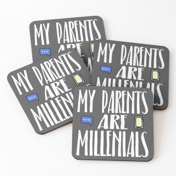 Item preview, MY PARENTS ARE MILLENIALS | babyRAGE Item #000249 designed and sold by babyrage.