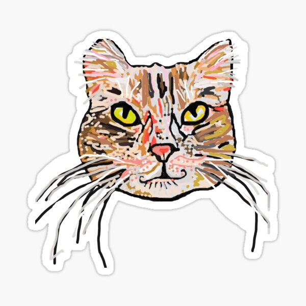 Beautiful Cat Sticker