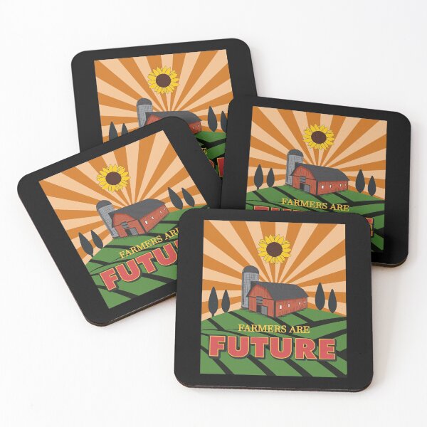 Item preview, No Farmers No Food no future - Tiny Purpleland designed and sold by tinypurpleland.