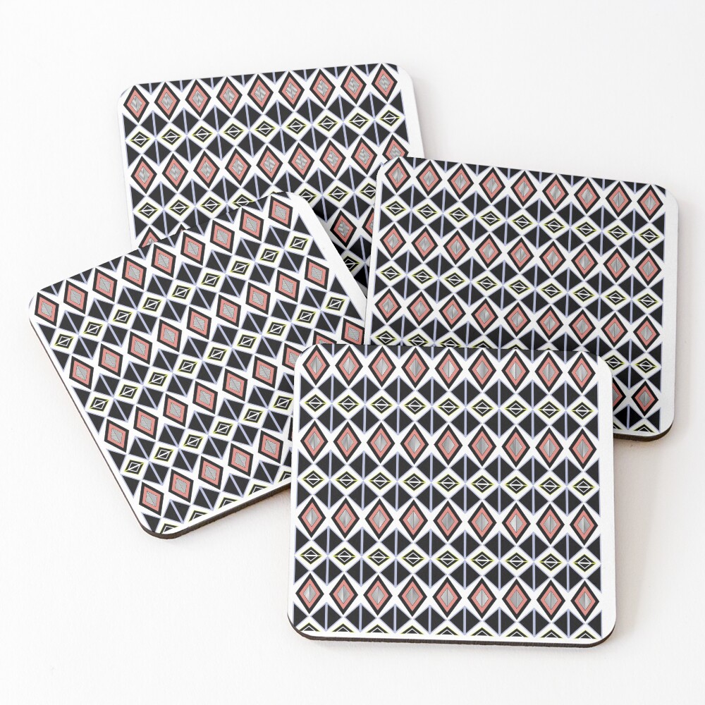 Item preview, Coasters (Set of 4) designed and sold by Caribemkrnado.