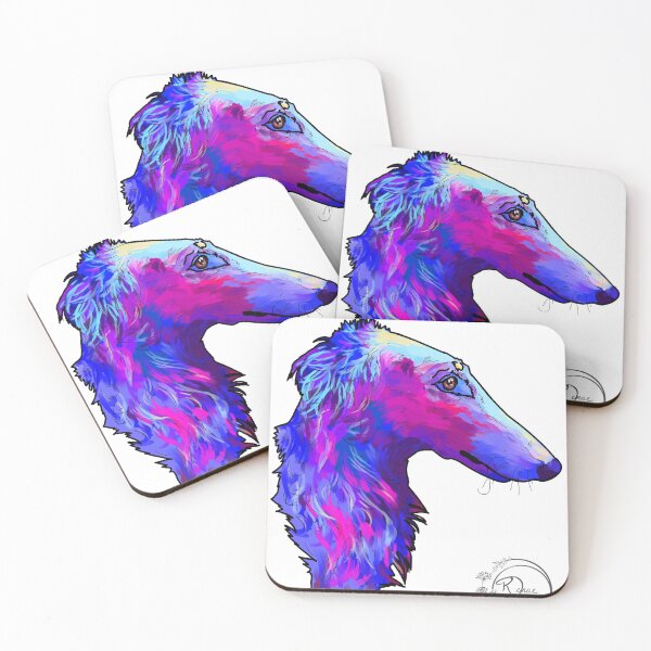 Item preview, Watercolor Borzoi  designed and sold by rdowerarts.