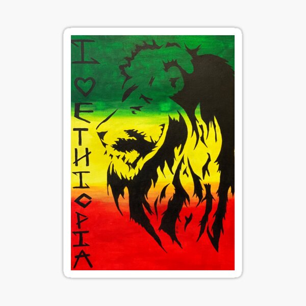 I Love Ethiopia Sticker
