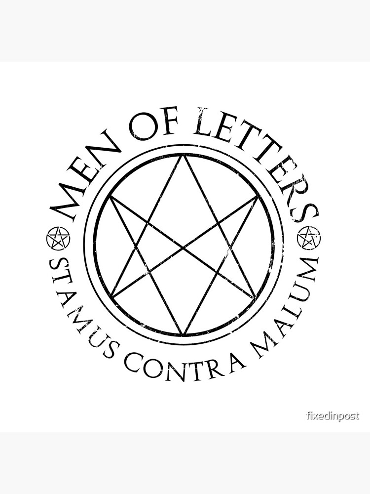 Supernatural Men of Letters Tote Bag