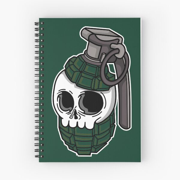 Item preview, Skull Grenade designed and sold by obviouslogic.