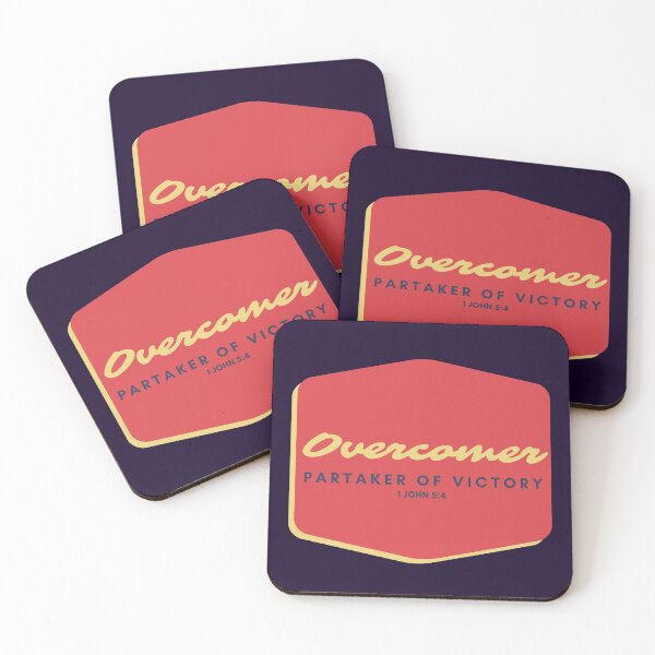 Item preview, 1 John 5:4 Overcomer designed and sold by VerseTastic.