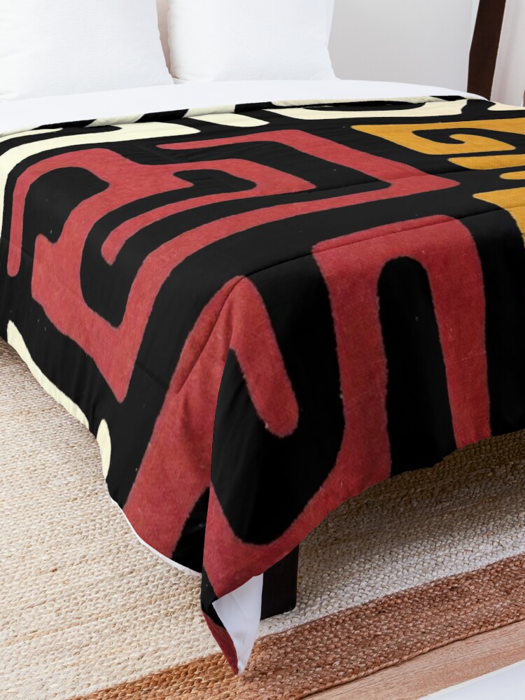 Alternate view of African Mudcloth Comforter