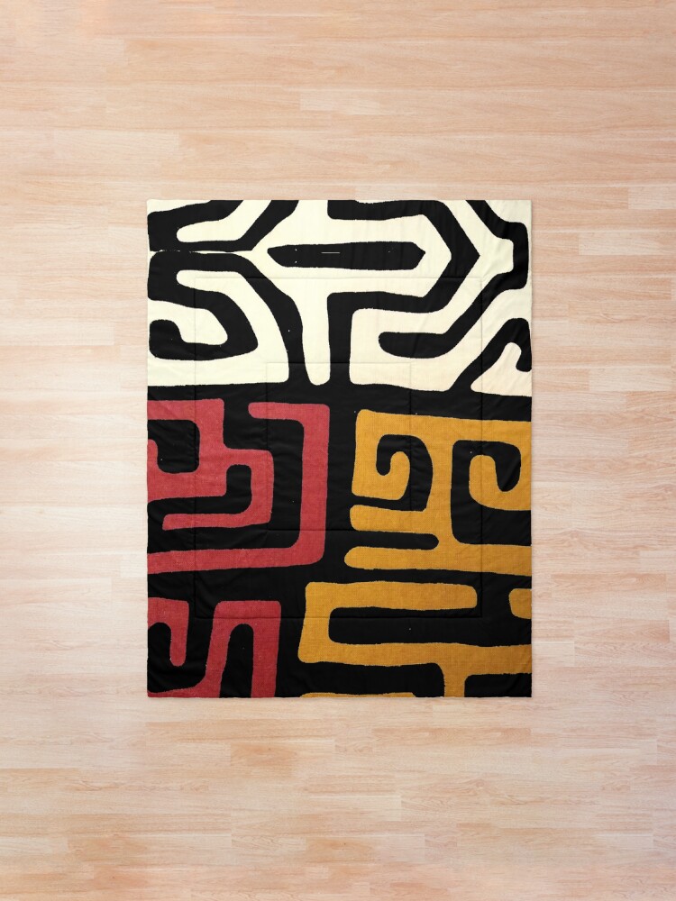 Alternate view of African Mudcloth Comforter