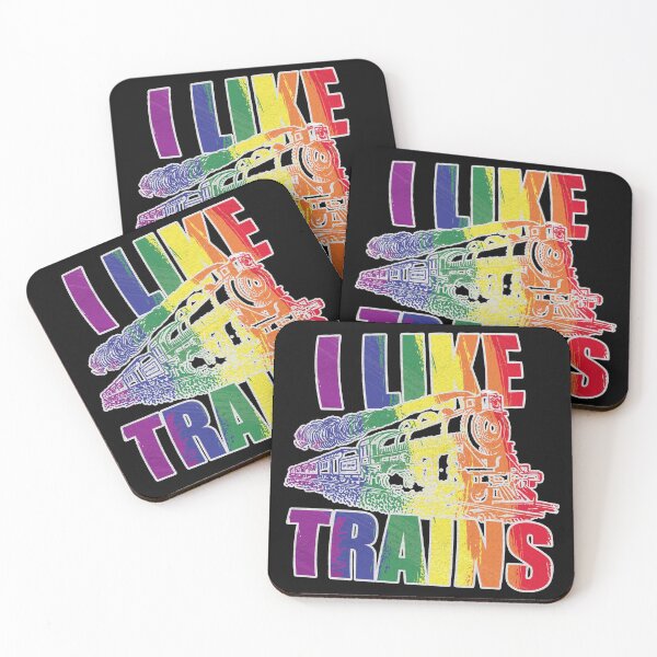 Item preview, I Like Trains Rainbow Train designed and sold by Rawsky.