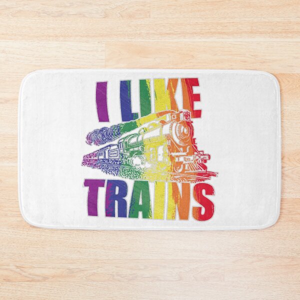 Item preview, I Like Trains Rainbow Train designed and sold by Rawsky.