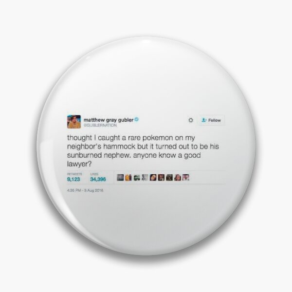 Item preview, Matthew Gray Gublers Tweets designed and sold by BAUsArtist.