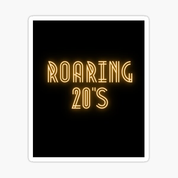 Roaring 20s Sticker