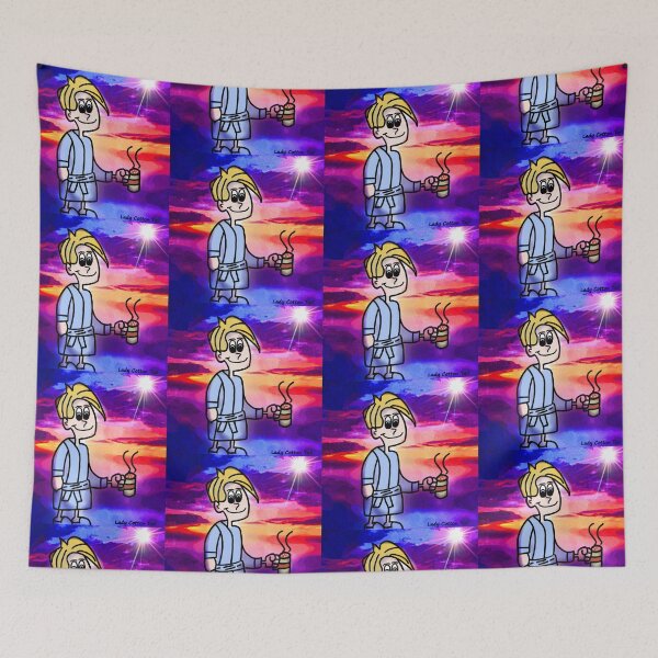 Item preview, Comfy cartoon guy designed and sold by LadyCottonTail.