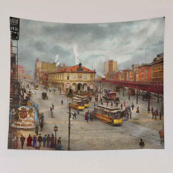Item preview, City - NY - It's newsworthy 1901 designed and sold by Mike Savad Photography.