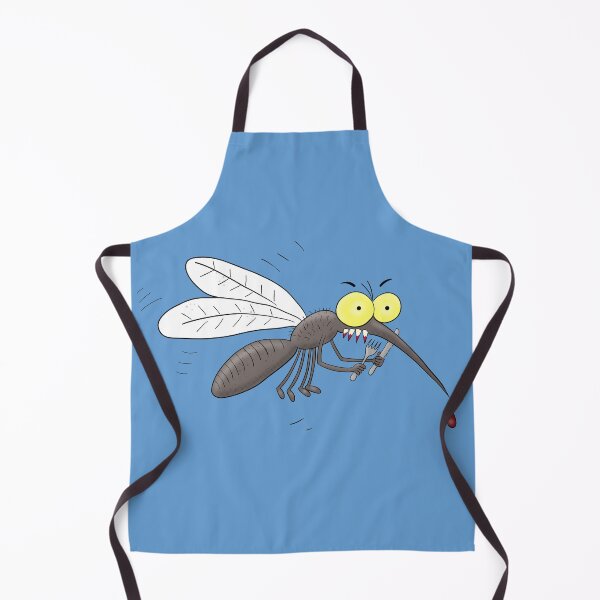 Item preview, Funny mosquito insect cartoon illustration designed and sold by FrogFactory.