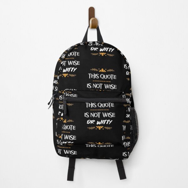 Item preview, This Quote is Not Wise or Witty. Apologies. designed and sold by shirtdan.