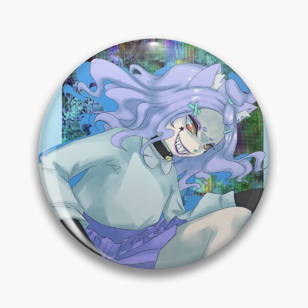 Item preview, Cat Grrrl -Blue version designed and sold by Makuroni.