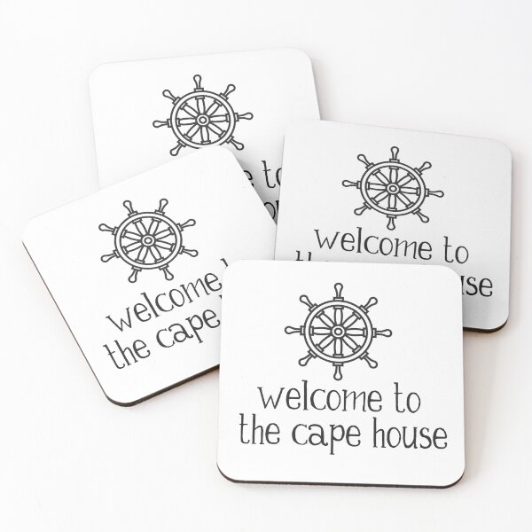 Item preview, Welcome to the Cape House - Ships Wheel  designed and sold by TheCapeHouse.