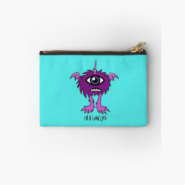 Item preview, One Eye One Horn Flying Purple Unicorn designed and sold by FreakamaGeek.