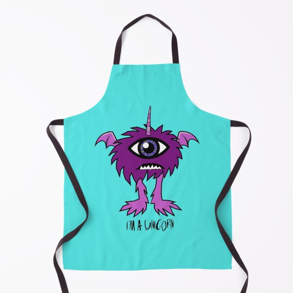 Item preview, One Eye One Horn Flying Purple Unicorn designed and sold by FreakamaGeek.