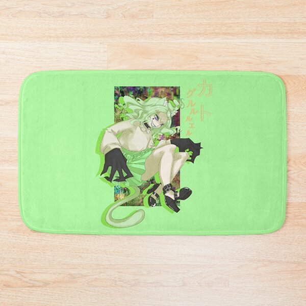 Item preview, Cat Grrrl- Green version designed and sold by Makuroni.