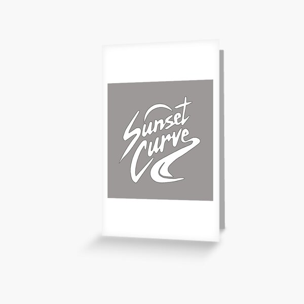 Item preview, Sunset Curve band tour logo designed and sold by azolo.