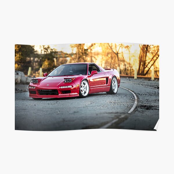 Poster Honda Nsx Redbubble