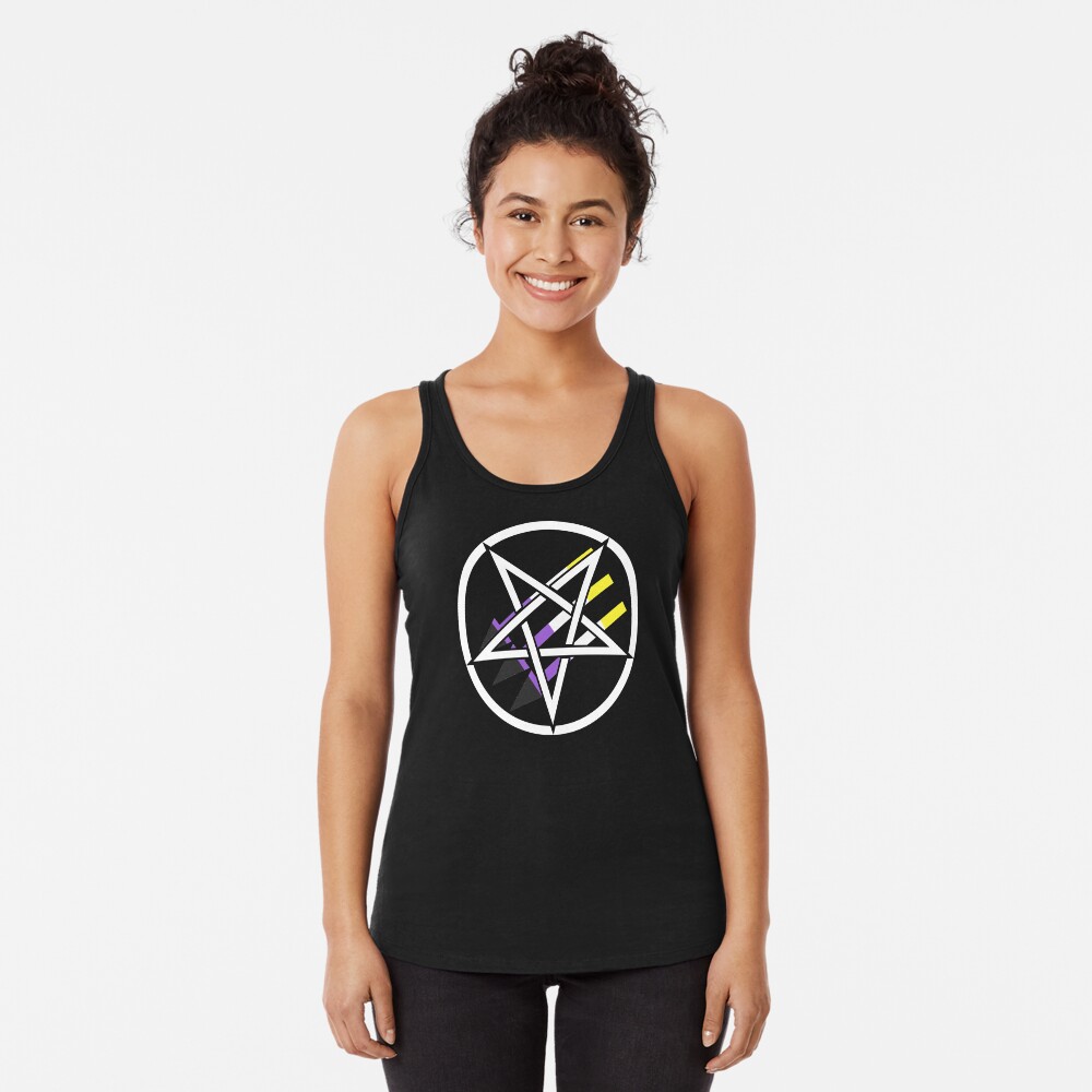 Item preview, Racerback Tank Top designed and sold by QueerSatanic.