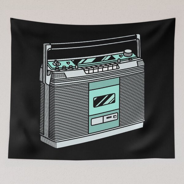 Item preview, Vintage Cassette Player. designed and sold by shirtdan.