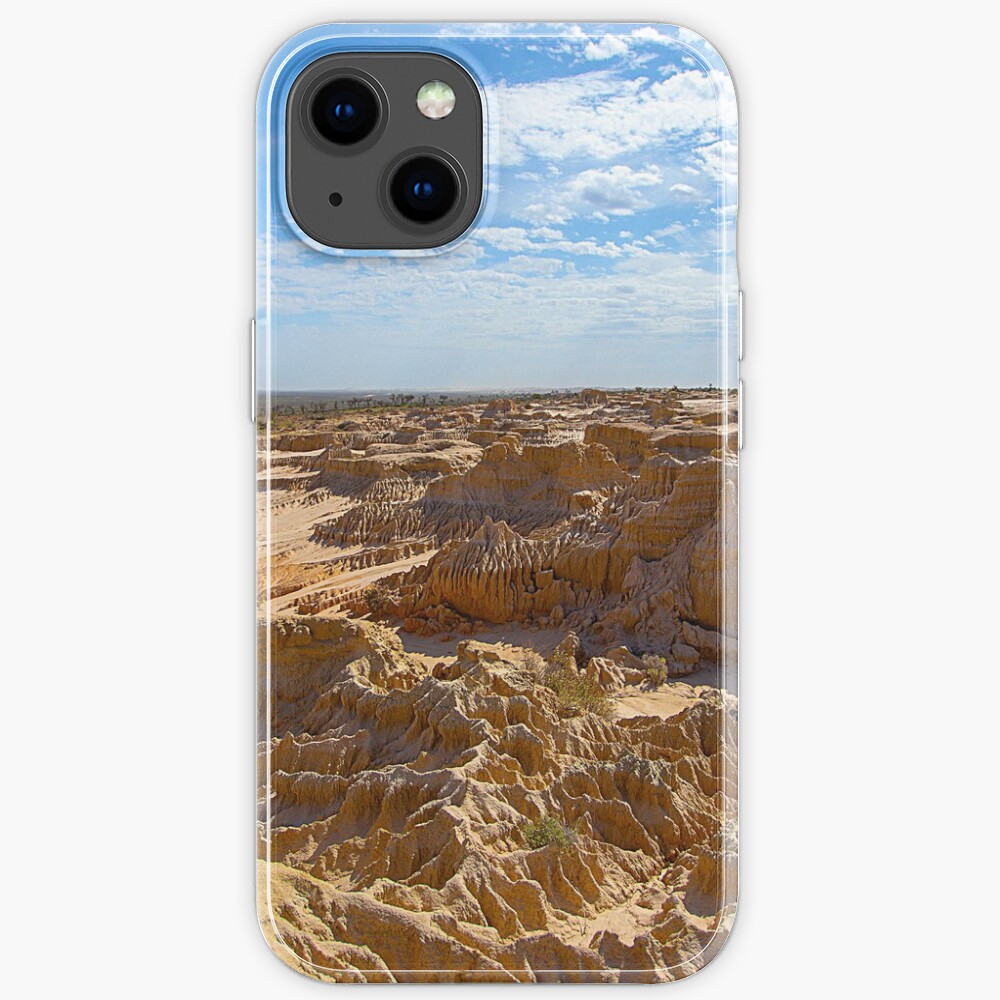 Sand Formation, Mungo National Park, NSW, Australia iPhone Case