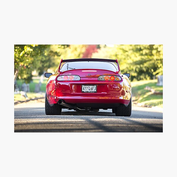 Toyota Supra Photographic Print