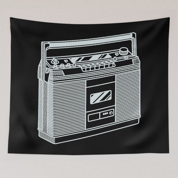 Item preview, Vintage Cassette Player. designed and sold by shirtdan.