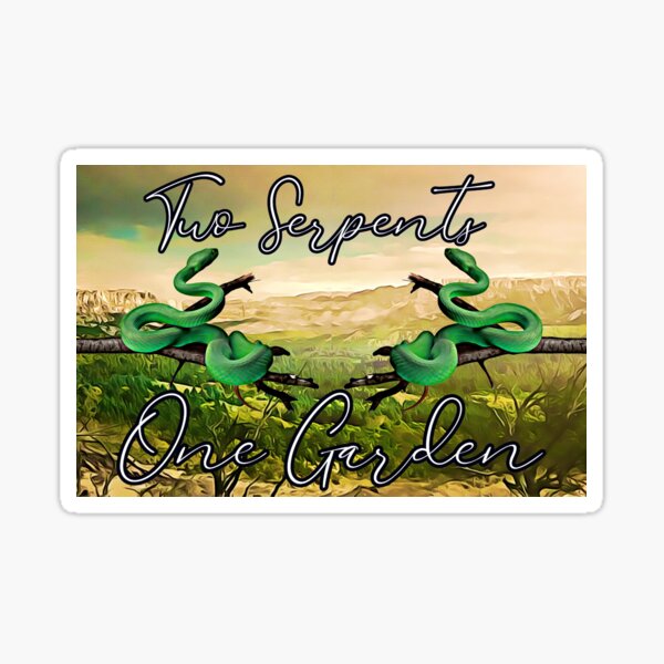 Two Serpents Octavia Diyoza Shallow Valley Sticker