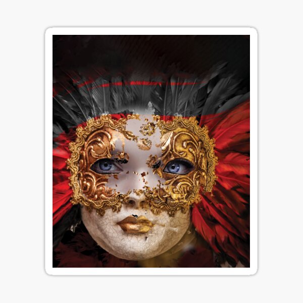 Item preview, Masked Woman of mystery designed and sold by TrishCampbell.