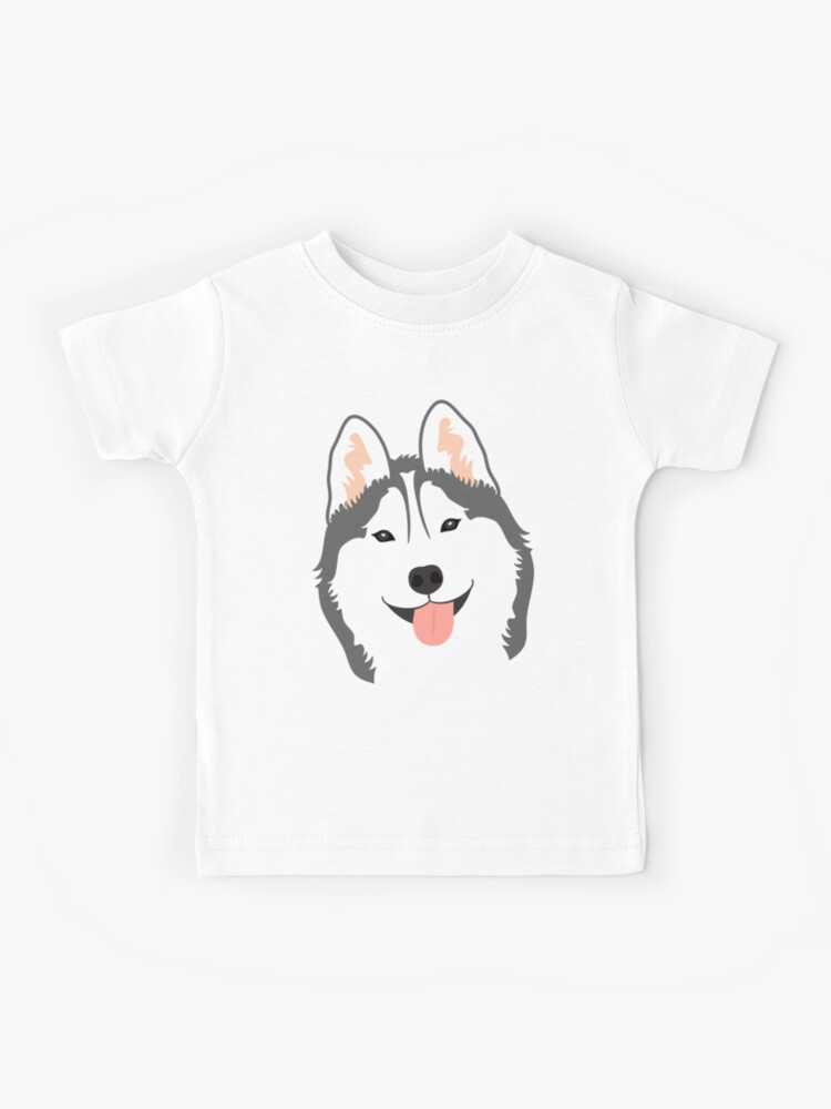 Funny Siberian Husky Emoji T-Shirt Funny Siberian Husky Emoji T-Shirt