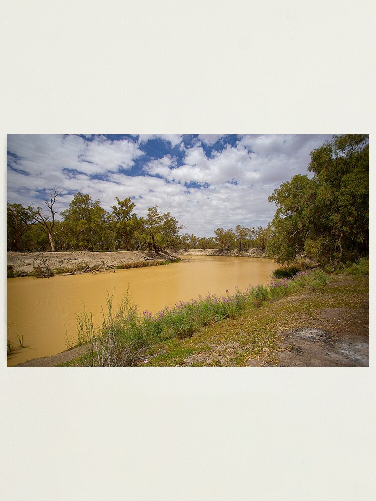 Alternate view of Darling River, Kinchega National Park, NSW, Australia Photographic Print