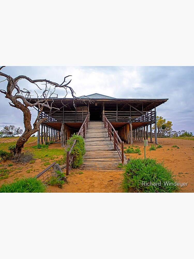Thumbnail 2 of 2, Laptop Skin, Shearing Shed, Kinchega National Park, NSW, Australia designed and sold by Richard Windeyer.