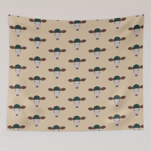 Item preview, Bull Wearing a Ball Cap designed and sold by A2Gretchen.