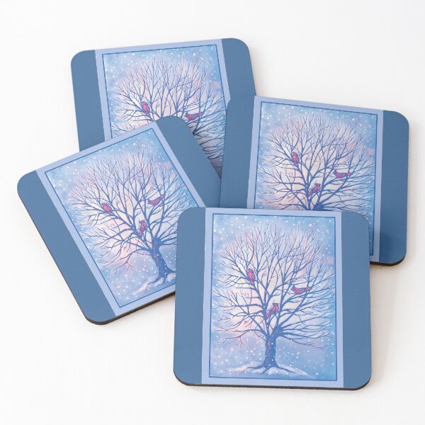 Item preview, Winter with Cardinals designed and sold by barrisart.