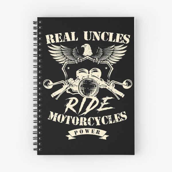 Item preview, Real uncles ride motorcycles designed and sold by jorgeurbina.