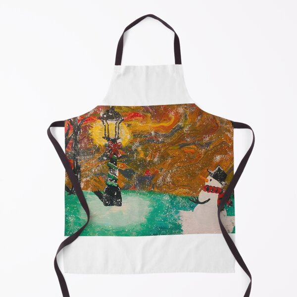 Item preview, Snowman in the forest designed and sold by RobynAIrving.