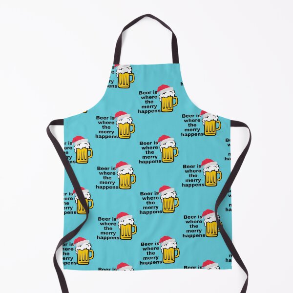Item preview, Beer is where the merry happens designed and sold by stelsanc.