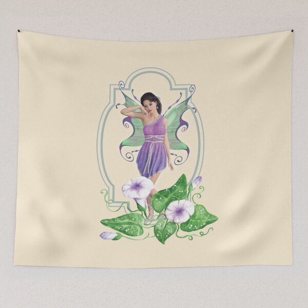 Item preview, Morning Glory Flower Fairy designed and sold by FreakamaGeek.
