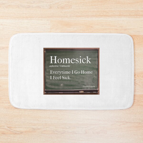 Item preview, Blackboard Homesick designed and sold by LondonRockCity.