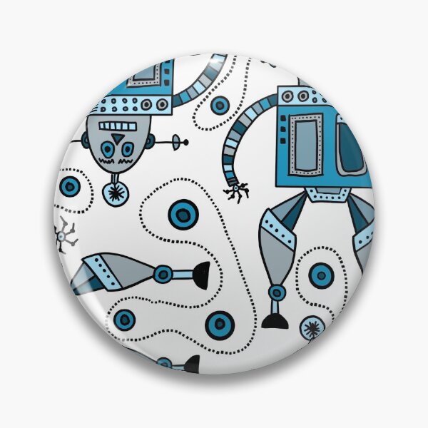 Item preview, Not Your Regular Robots designed and sold by marygLOVESart.