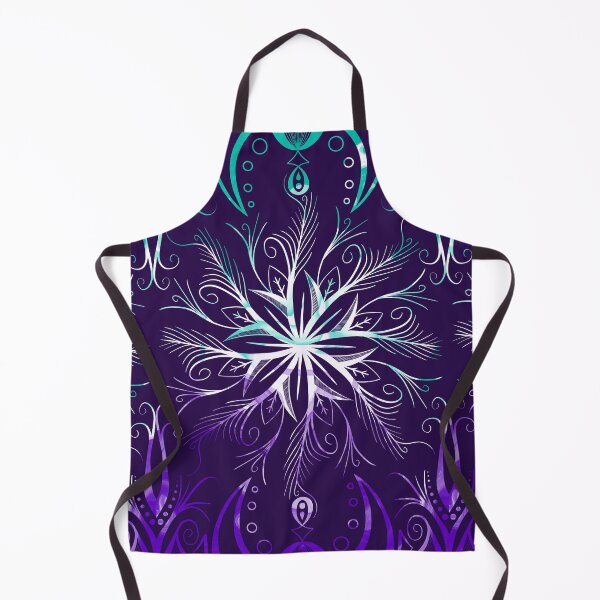 Item preview, Wintry mandala designed and sold by MrsWarlock.