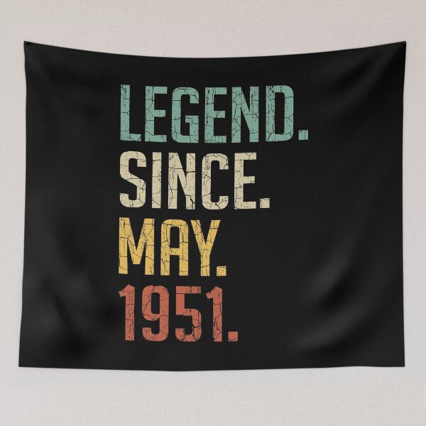 Item preview, Legend Since May 1951 70th Birthday Gift 70 Years Old Vintage May 1951 designed and sold by Takatv.