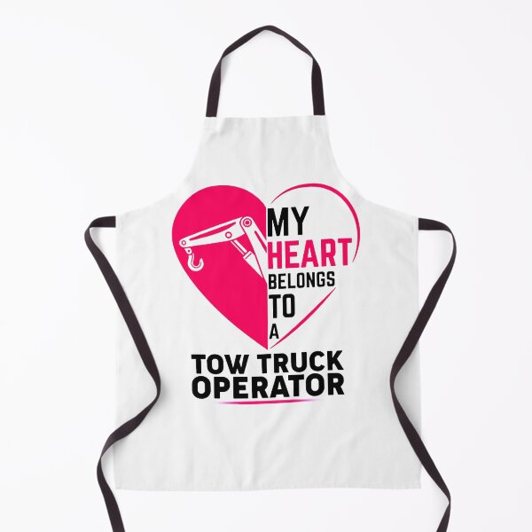 Item preview, Heart my heart belongs to a tow truck operator designed and sold by Jonesshop.