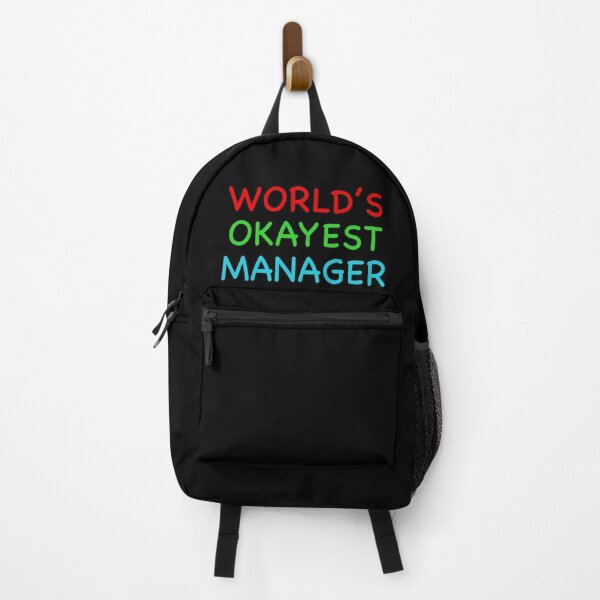 Item preview, Worlds Okayest Manager Funny Quote designed and sold by popculturechick.