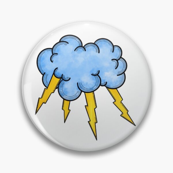 Item preview, Cloud with lightning  designed and sold by am2artistry.